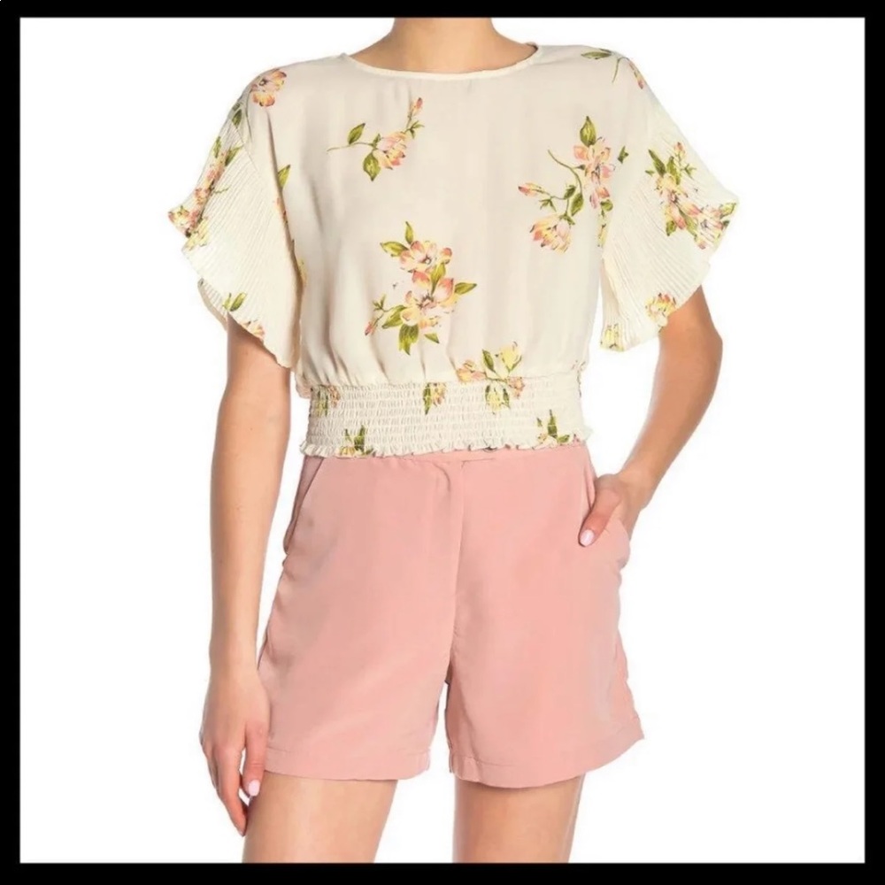 June & Hudson Floral Blouse